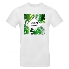 T-shirt homme personnalisé Summertime 100% coton bio