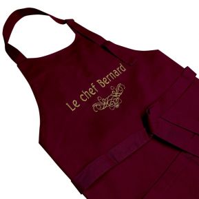 Tablier de Noël brodé Tablier de Noël brodé