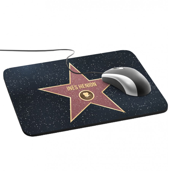 Tapis de souris étoile du Walk of Fame