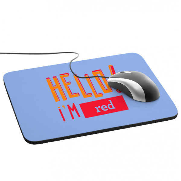 Tapis de souris Hello