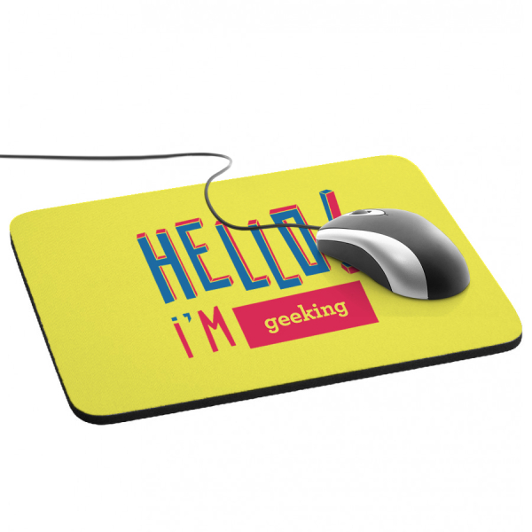 Tapis de souris Hello