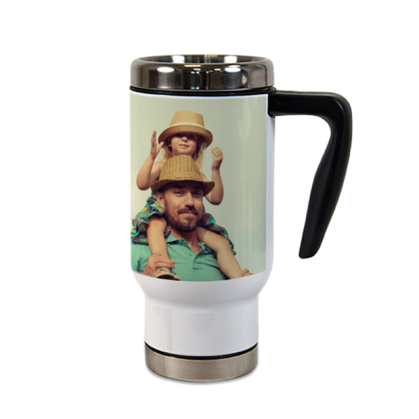 Mug thermos personnalisé photo