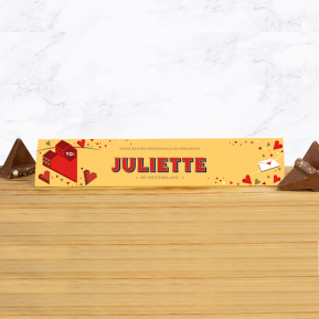 Toblerone personnalisé Amour - 360g Lait Toblerone personnalisé Amour - 360g Lait