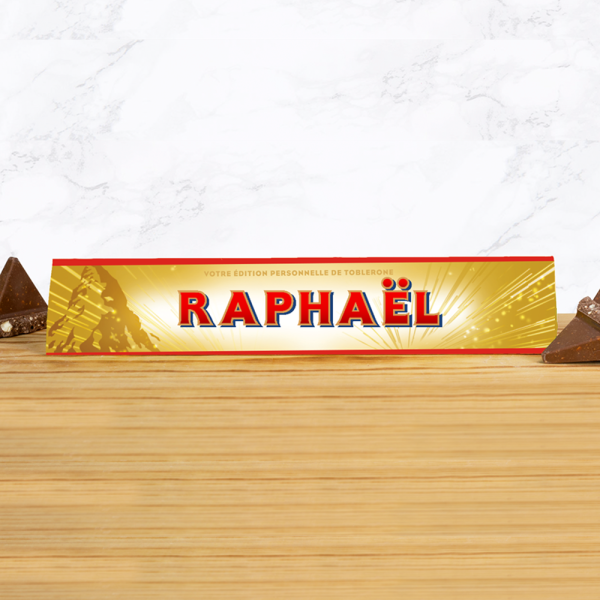 Toblerone personnalisé Bonne fête Papa