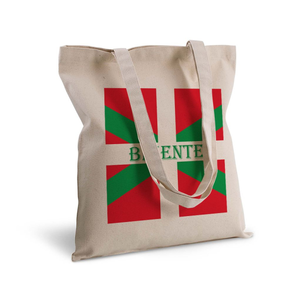 Tote bag Pays Basque personnalisé avec un prénom