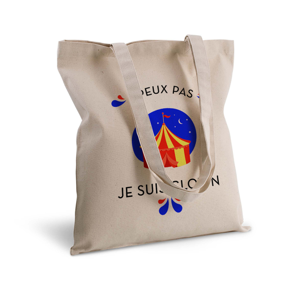 tote bag personnalisé Je peux pas