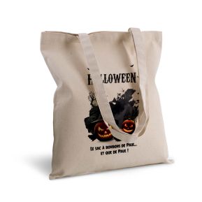 Tote bag deluxe personnalisé Halloween