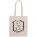 tote bag cadre fleur