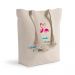 sac shopping personnalisé Flamnds rose