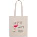 tote bag personnalisé la vie en rose