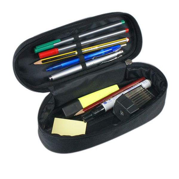 Trousse à crayons ovale rainbow