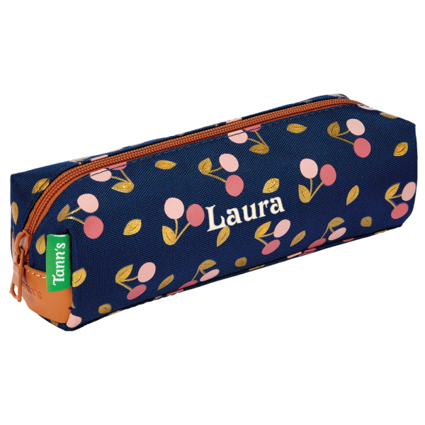 Trousse Tann's fruits Alexa brodée blanc
