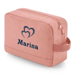 Trousse de toilette brodée Trousse de toilette brodée