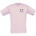 T-shirt enfant personnalisé 2 étoiles rose