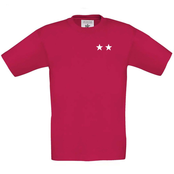 T-shirt enfant personnalisé 2 étoiles sorbet