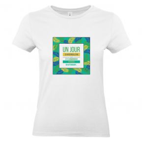 T-shirt femme palmeraie personnalisé