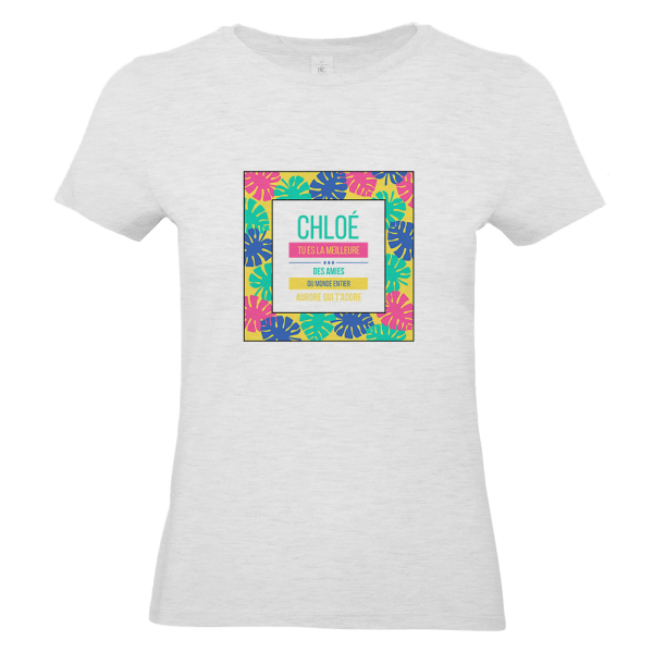 T-shirt femme Palmeraie