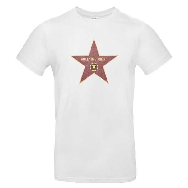 T-shirt homme personnalisé Walk of Fame