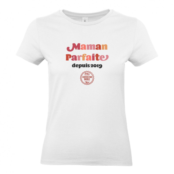 Tshirt personnalisé fête des mères