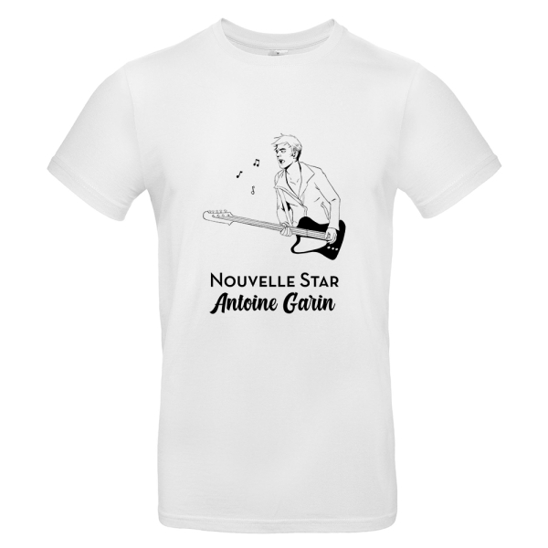 T-shirt homme musicien - les caractères