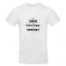 Tshirt pour homme personnalisé texte + motif Aventure