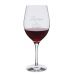 Verre à vin personnalisé anniversaire millésime