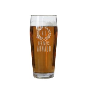 Verre à bière de Papa personnalisé Verre à bière de Papa personnalisé