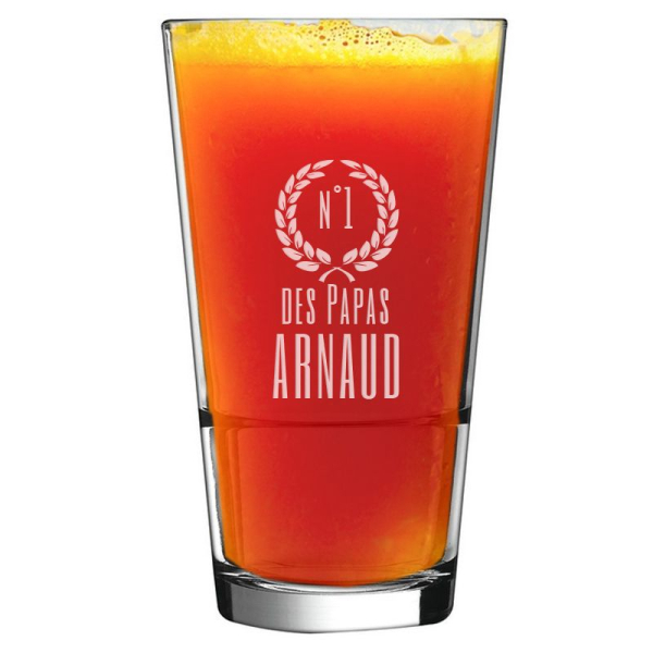 Verre à cocktail numéro un des papas