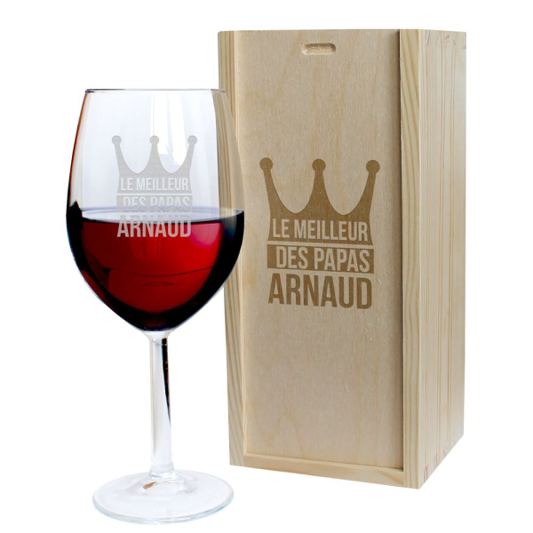Verre à vin Le meilleur des Papas