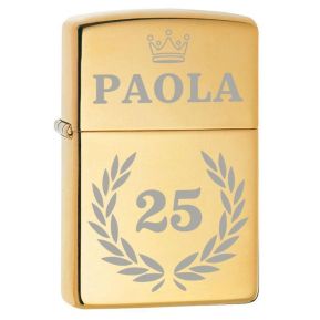 Zippo® anniversaire personnalisé