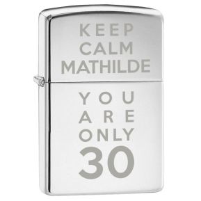 Zippo® anniversaire personnalisé