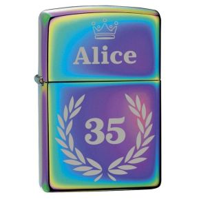 Zippo® anniversaire personnalisé