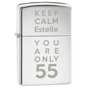 Zippo® anniversaire personnalisé