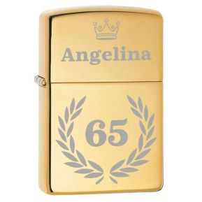 Zippo® anniversaire personnalisé