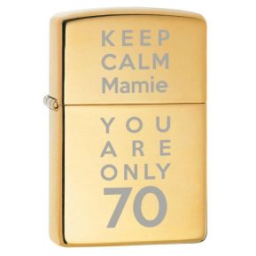 Zippo® anniversaire personnalisé