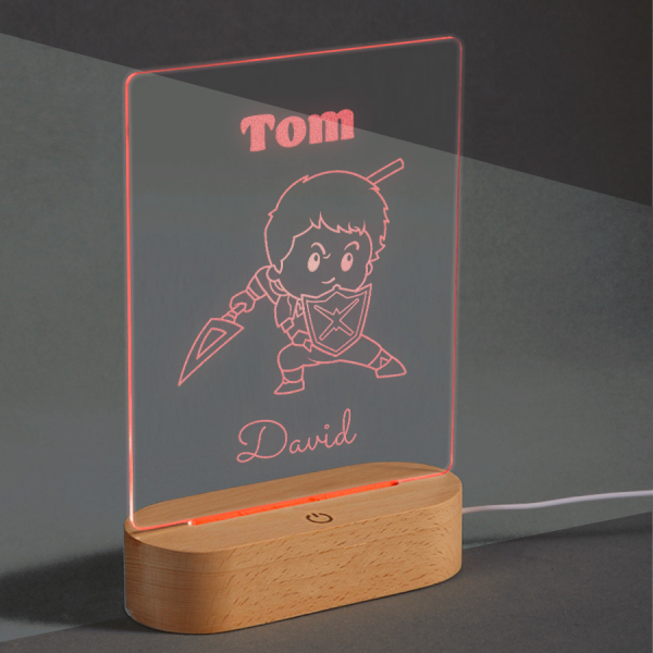 Personalizovaná LED lampa  Pohádky