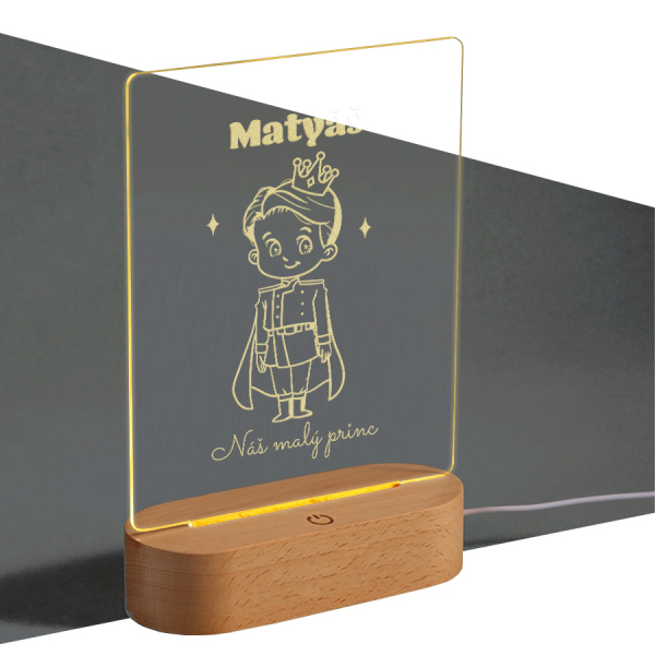 Personalizovaná LED lampa  Pohádky