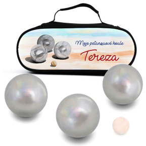 Personalizovaná pétanque taška Akvarel Personalizovaná pétanque taška Akvarel