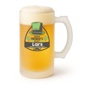 Personalizovaný hrnek na pivo s motivem lva Personalizovaný hrnek na pivo s motivem lva