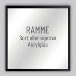 Plakat med ramme