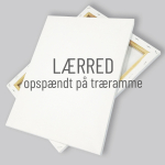 Lærred på blindram