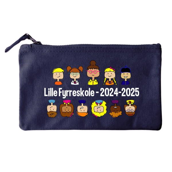 Lille bomuldspung med Tak, frøken trykt