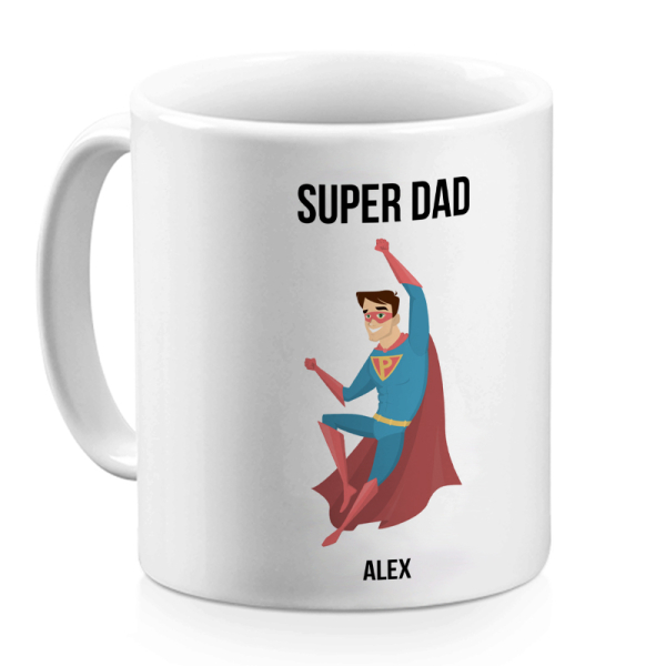 Personligt superhelte-krus