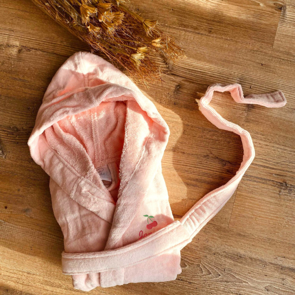 Personlig badekåbe til baby og barn