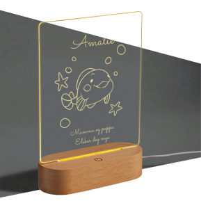 Personlig LED-lampe med dyr Personlig LED-lampe med dyr