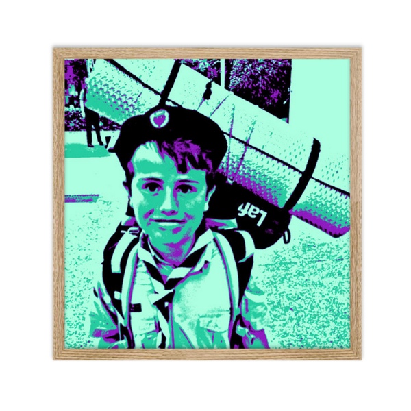 Keretezett Pop Art poszter