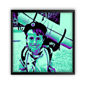 Keretezett Pop Art poszter Keretezett Pop Art poszter