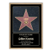 Személyre szabott Walk of Fame oklevél keretben