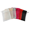 Coloured organza pouch