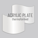 Acrylic plate